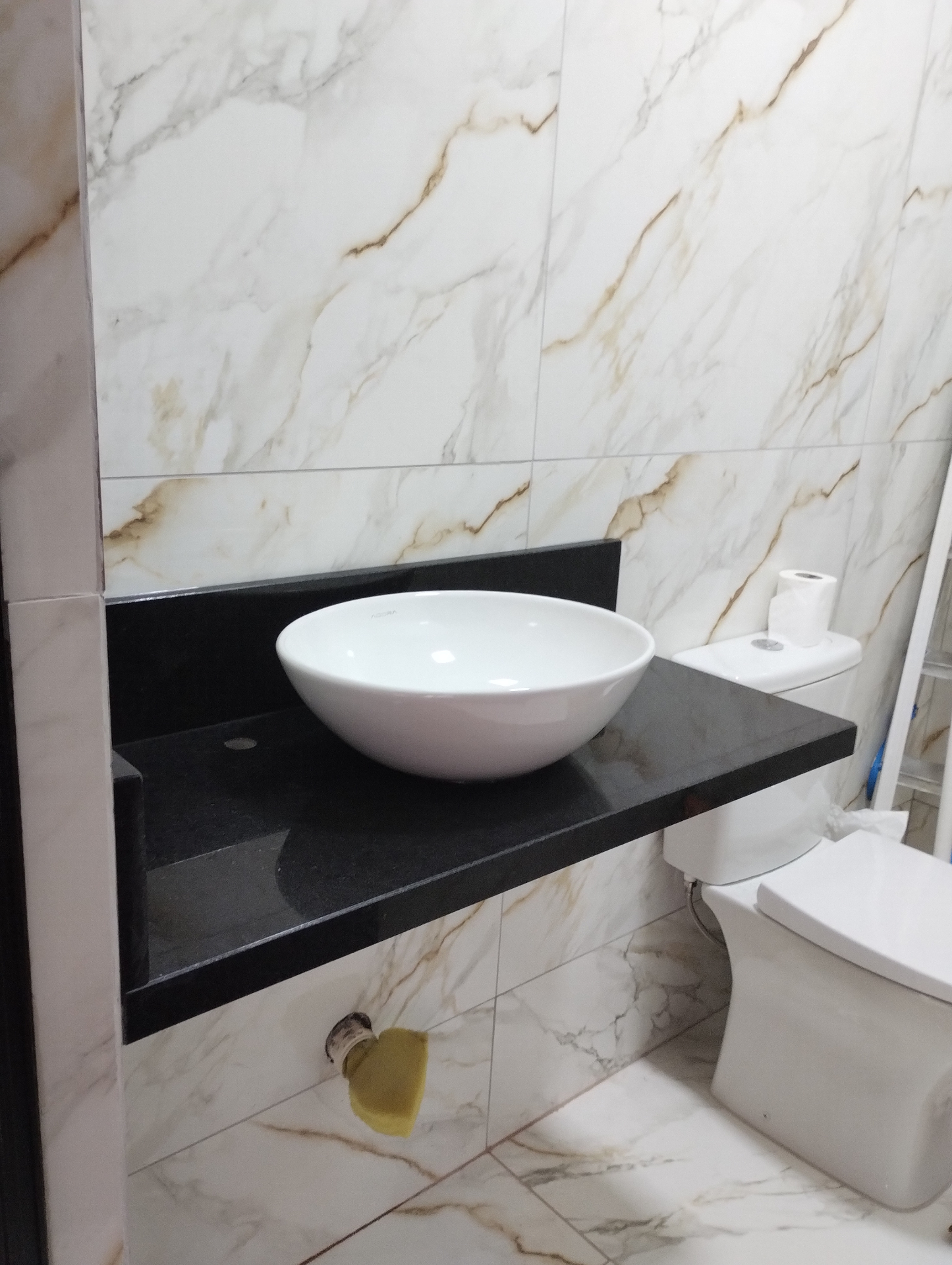 Banheiro Preto São Gabriel Polido