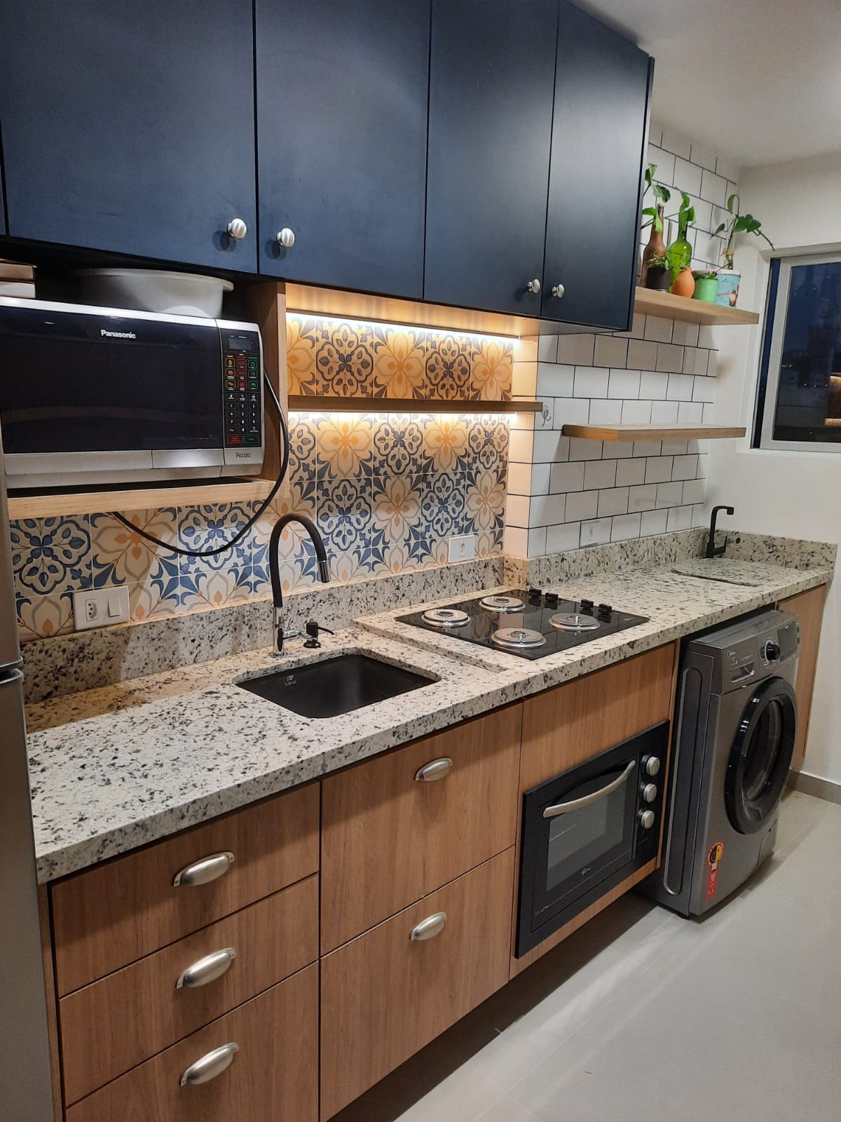 Cozinha Nogueira & Azul