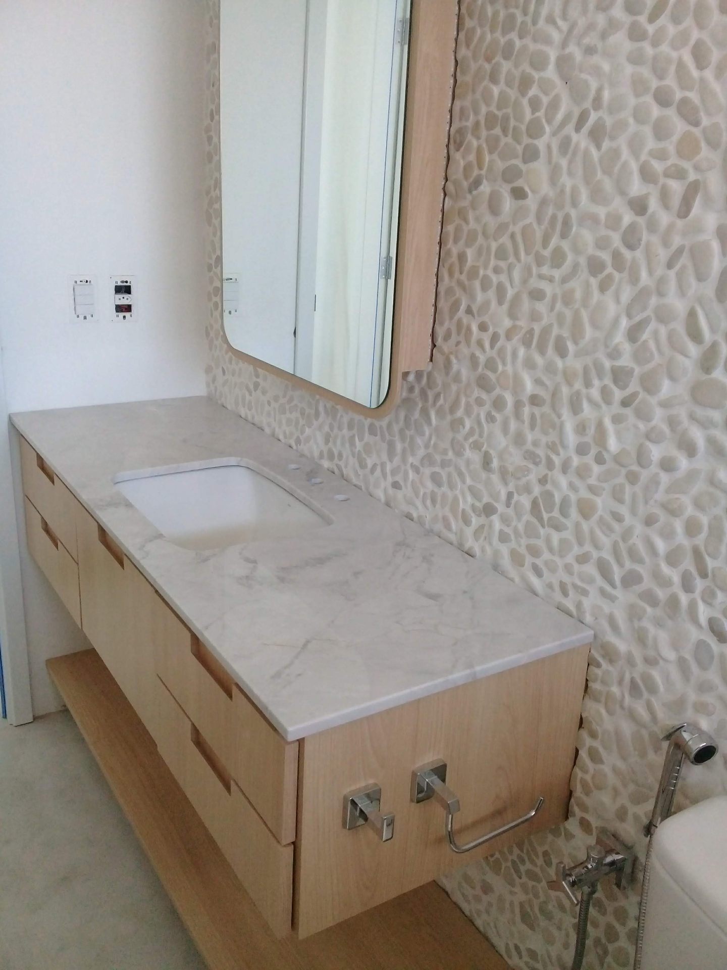 Banheiro Mármore Branco Paraná